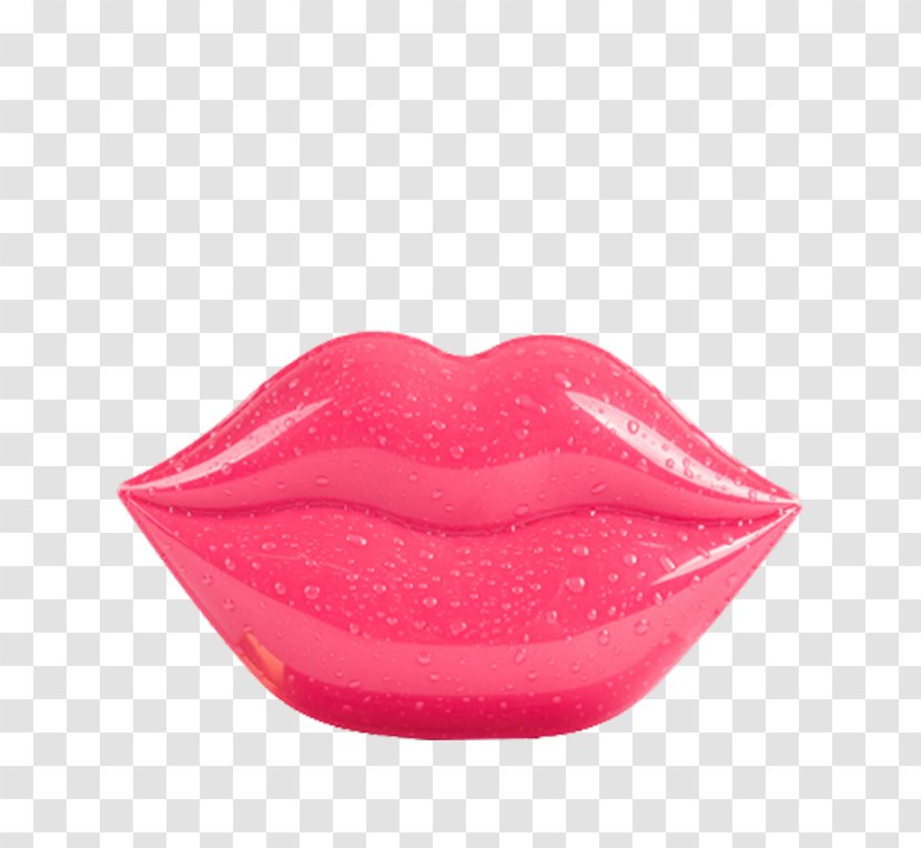 Lip Mask Skin Face Mouth - Pink Lips Transparent PNG