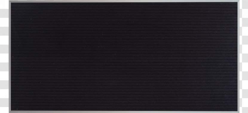 Line Black M - Rectangle - Pizarron Transparent PNG