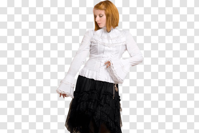 Blouse Jacket Outerwear Sleeve Skirt - Dress Transparent PNG
