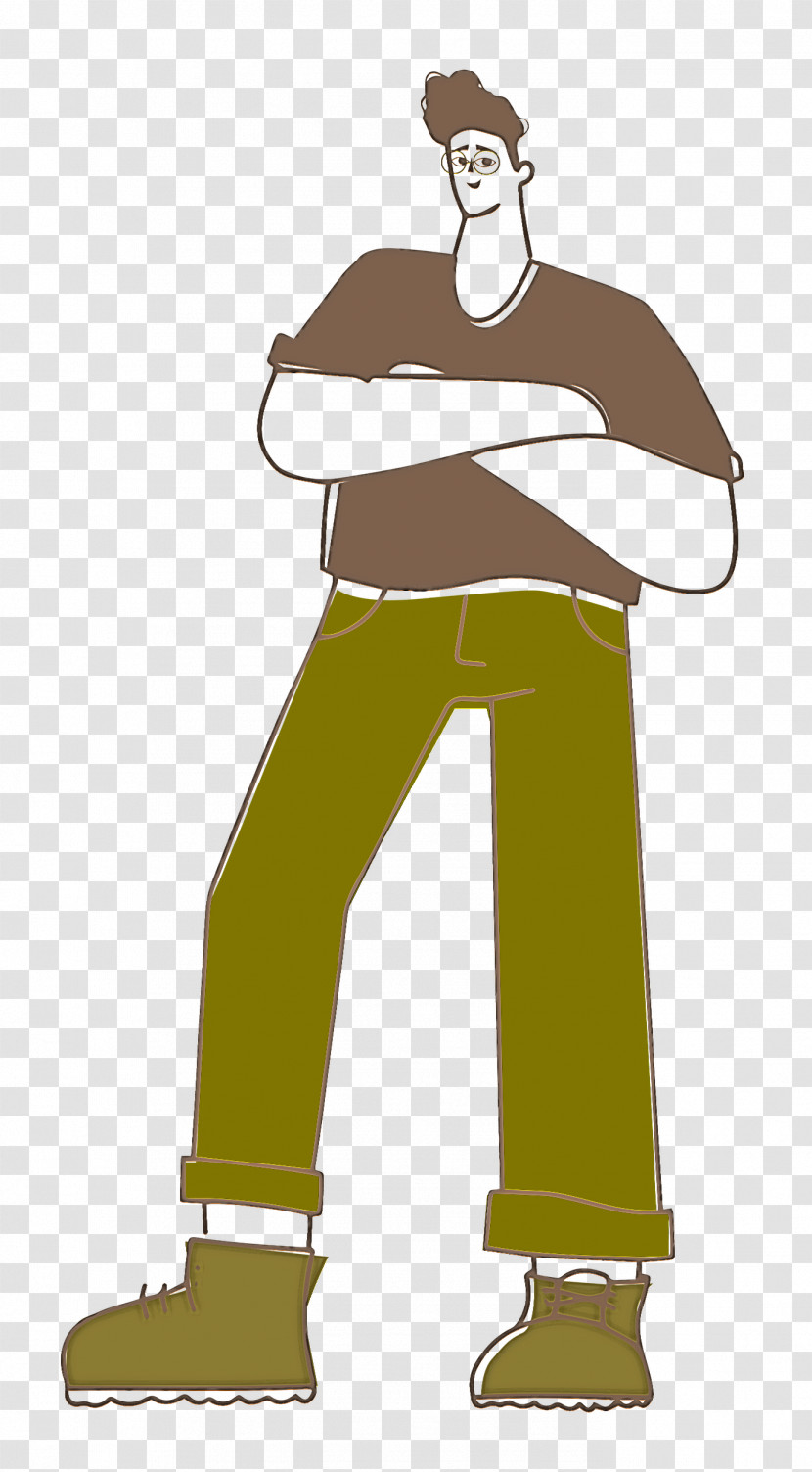 Boy Standing Transparent PNG