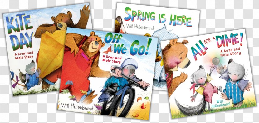 Book Text Writing Bear And Mole Series Classroom - Author Transparent PNG