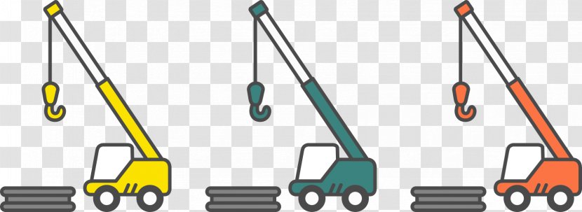 Mobile Crane Excavator トラッククレーン Dump Truck - Shovel Transparent PNG