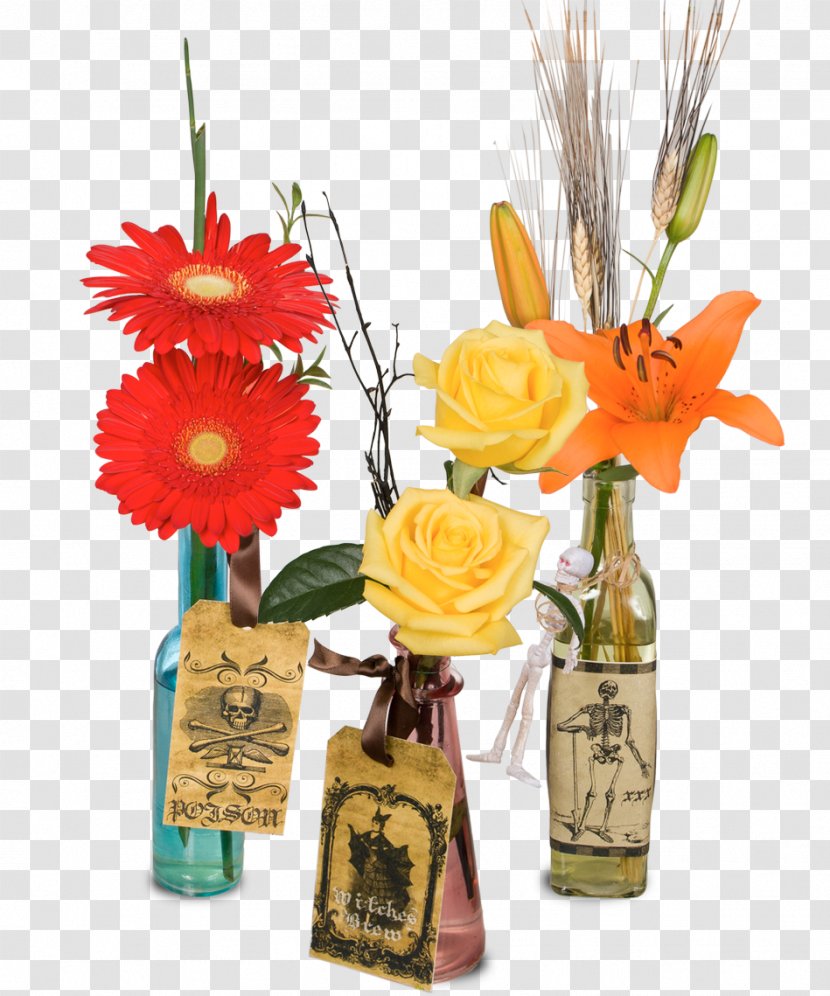 Floral Design Cut Flowers Vase Flower Bouquet - Witches Brew Transparent PNG