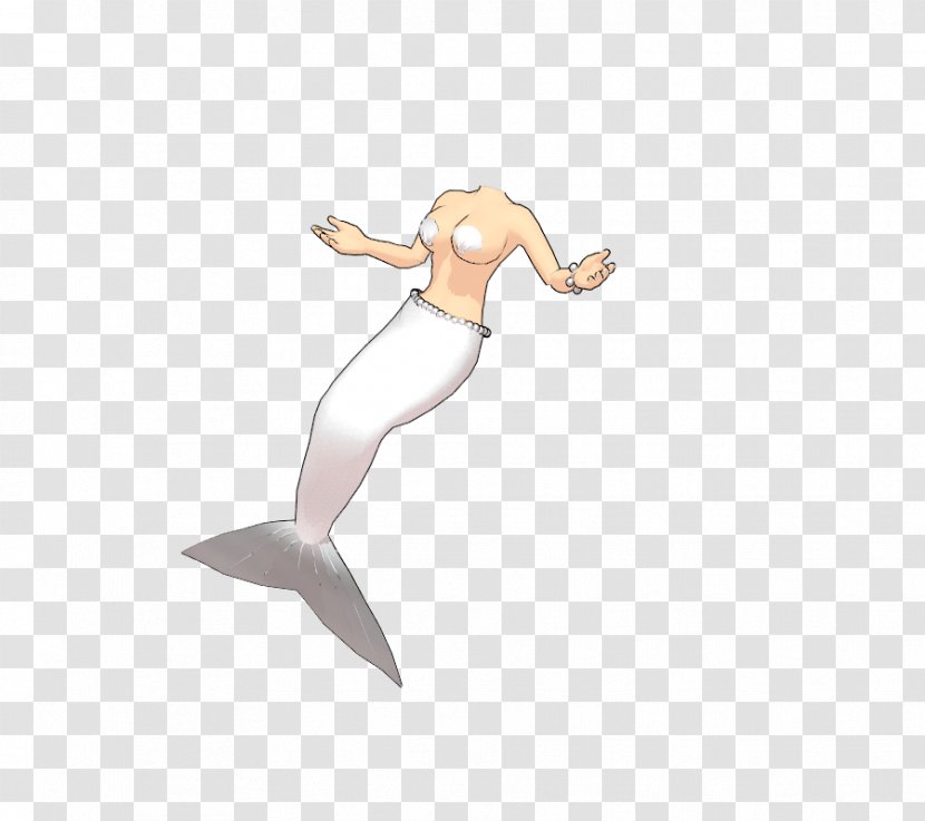 Mermaid Tail Figurine Cartoon Transparent PNG