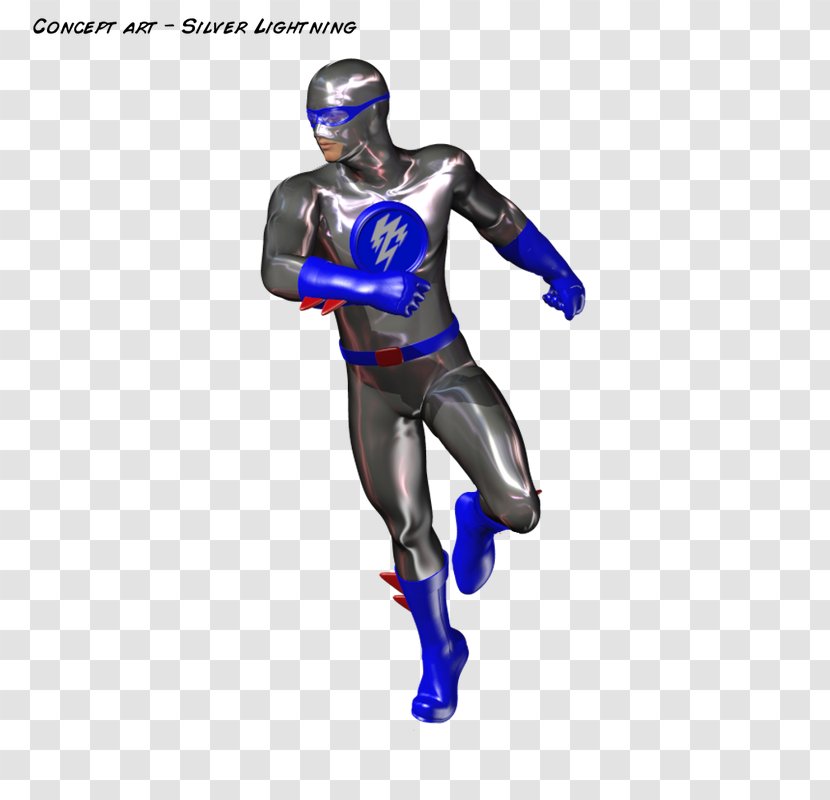 Cobalt Blue Wetsuit Superhero - Sportswear Transparent PNG