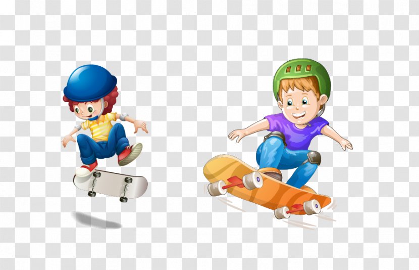 Skateboarding - Extreme Sport - Vector Skateboard Transparent PNG