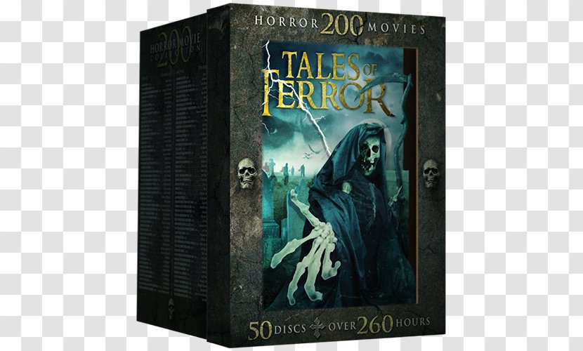 Classic Horror Movies Film DVD Actor - Book - Tales Terror Transparent PNG