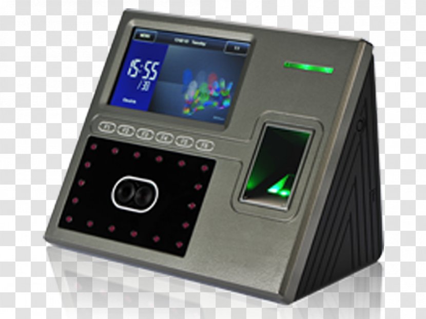 Time And Attendance Zkteco Facial Recognition System Biometrics Fingerprint - Access Control - Face Technology Transparent PNG