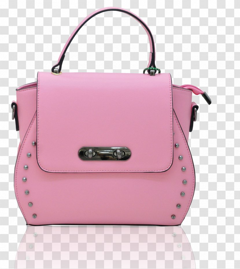 Handbag Pink Gratis - Leather - Women's Transparent PNG