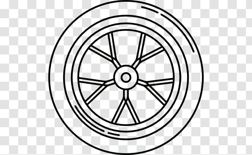 Car Bicycle Wheels - Symbol Transparent PNG