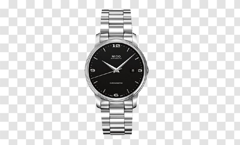 Mido Automatic Watch Swiss Made TAG Heuer - Strap - Baroncelli Watches Transparent PNG