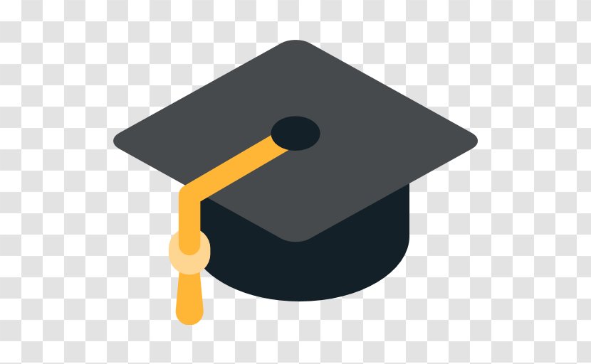 Emoji Graduation Ceremony College Square Academic Cap Diploma - Toga Transparent PNG