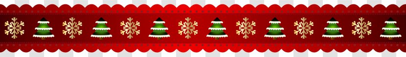 Red Text Font Display Device - Christmas Border Clip-Art Image Transparent PNG