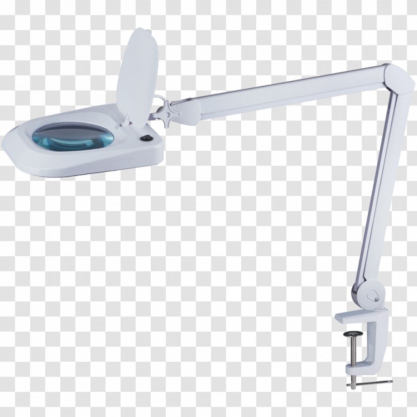 Lighting Magnifying Glass Lamp Magnification - Led - Clamp Transparent PNG