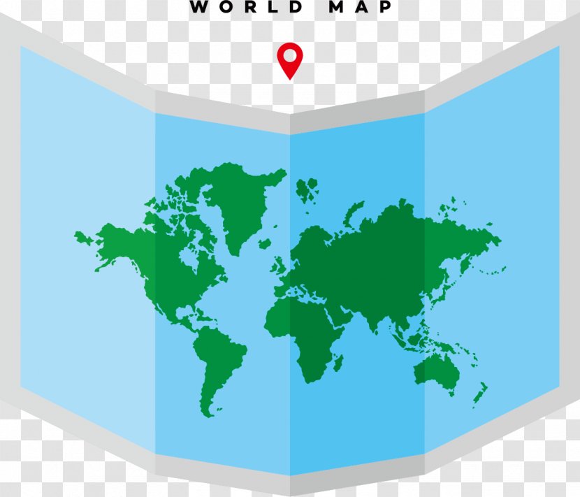 Globe World Map Vector - Plate Transparent PNG