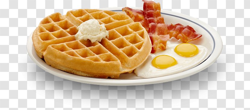 Belgian Waffle Chicken And Waffles Breakfast Pancake Transparent PNG