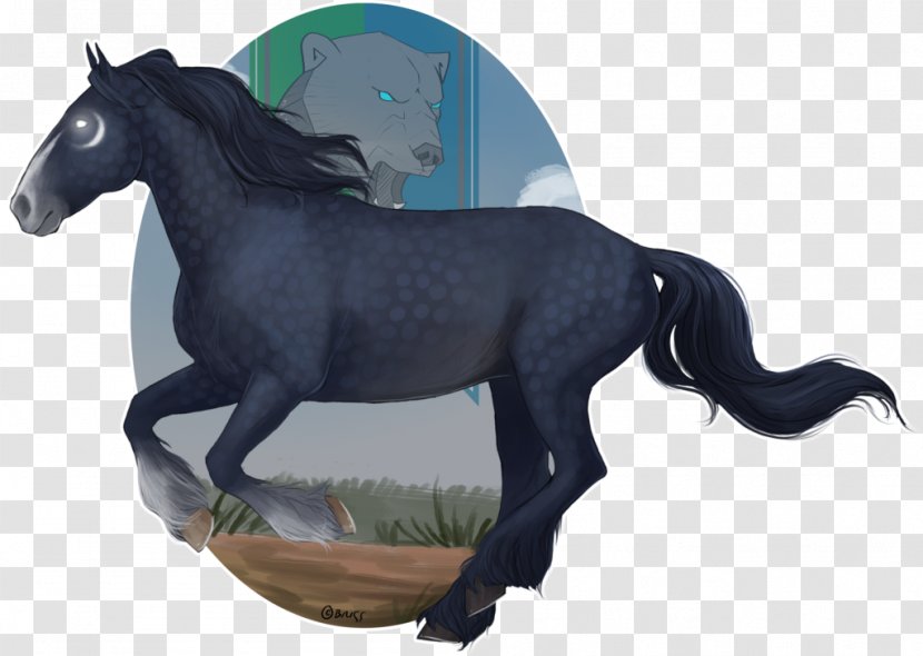 Stallion Mustang Mare Rein Halter Transparent PNG