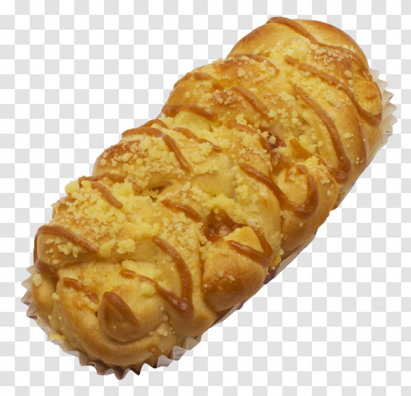 Danish Pastry Hefekranz Custard Cream - Bread - Milk Transparent PNG