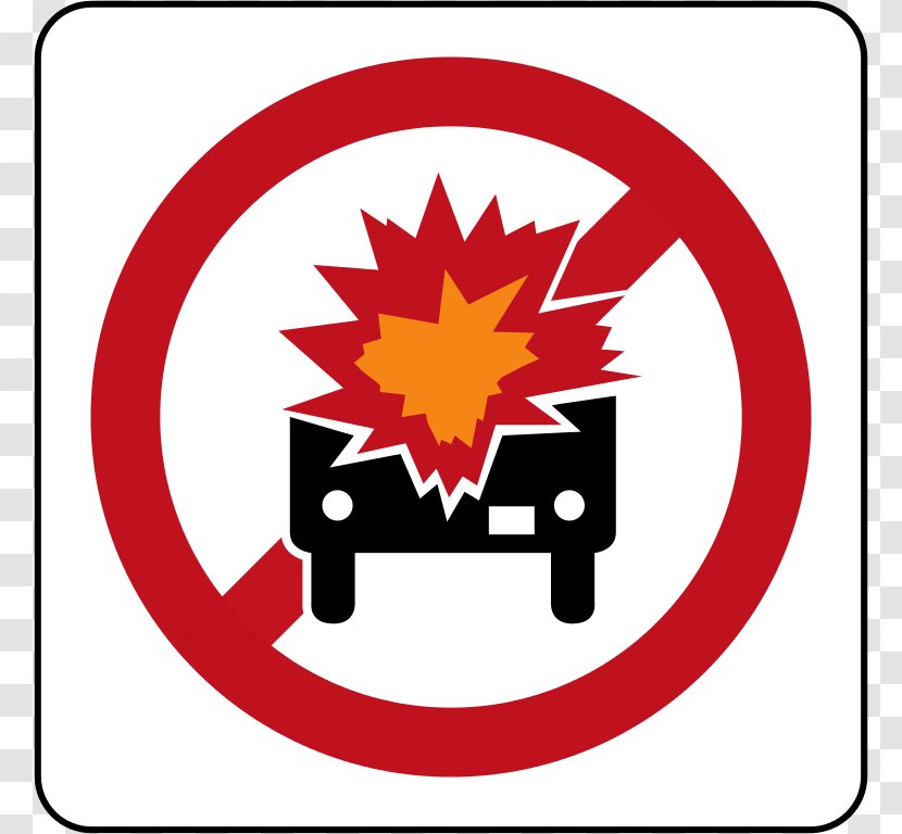Brunei Road Signs In Singapore Traffic Sign Vehicle - Leaf - Prohibited Transparent PNG