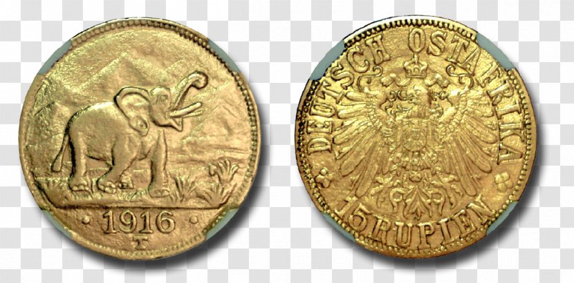 Gold Coin Numismatics Estonian Kroon Romanian Leu - Spanish Real Transparent PNG
