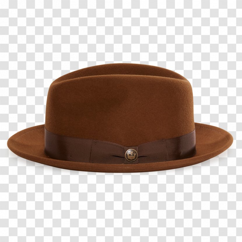 Fedora Brown - Headgear - Drink To One's Content Transparent PNG