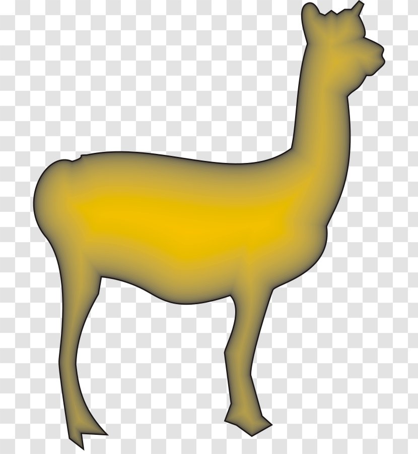 Lotsa Llama Alpaca Clip Art Image - Silueta Flag Transparent PNG