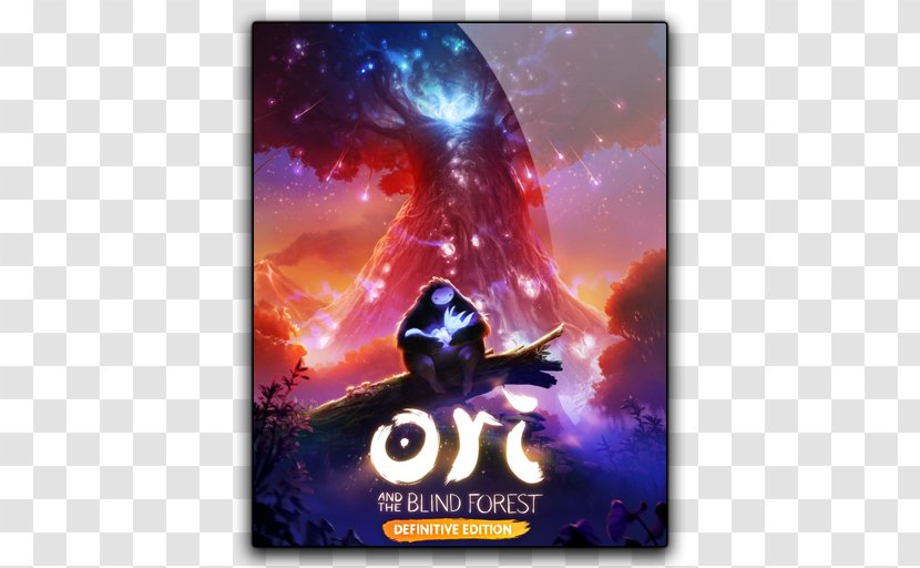 Ori And The Blind Forest Will Of Wisps Video Game Metroidvania Xbox One - Space Transparent PNG