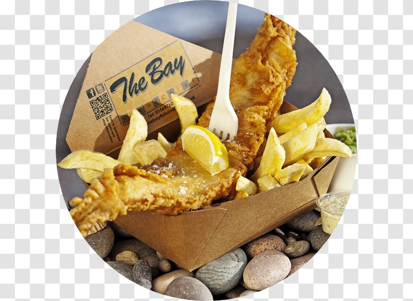 Fish And Chips The Bay & Fried Haggis Chip Shop Transparent PNG