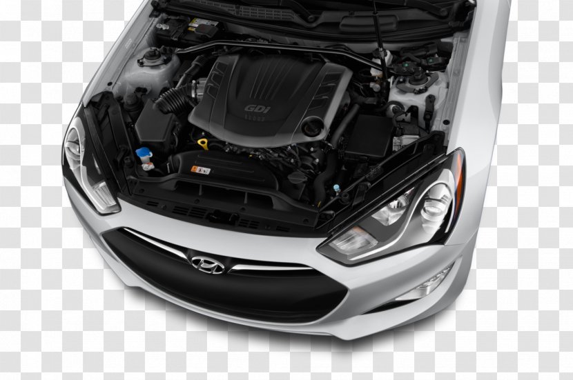 Hyundai Genesis Coupe 2015 Acura TLX Car - V6 Engine Transparent PNG
