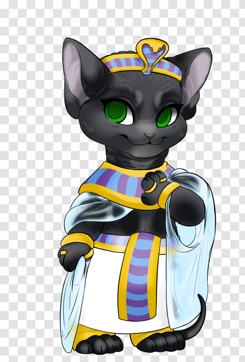 Whiskers Bastet Sphynx Cat Isn't The Name Cartoon - Pattern Transparent PNG