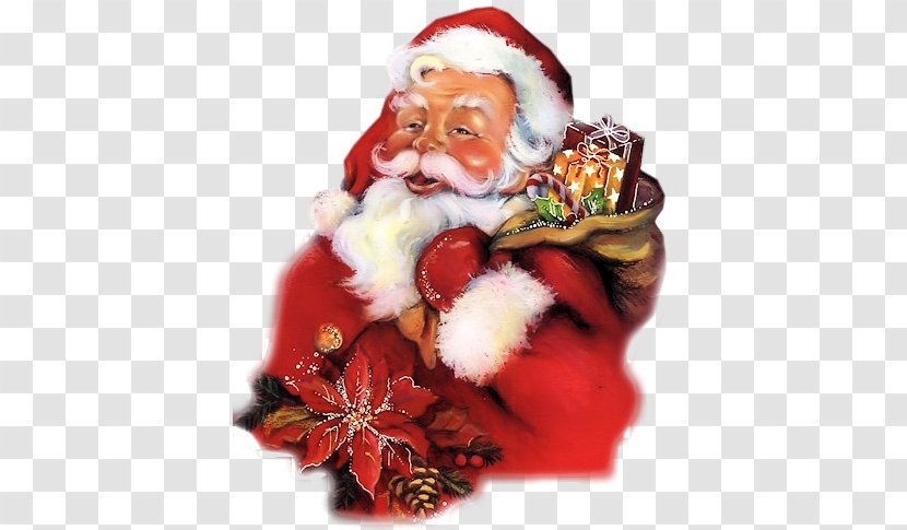 Santa Claus Village Christmas Gift Clip Art Transparent PNG