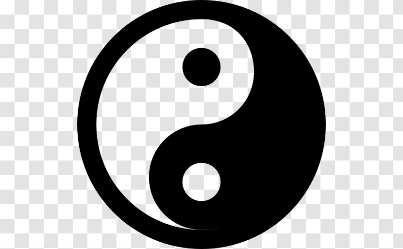 Yin And Yang Symbol Emoticon - Avatar Transparent PNG