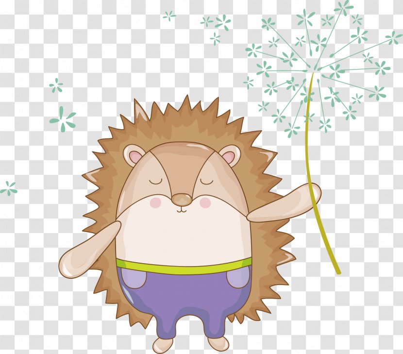 Web Conferencing Service Royalty-free - Organism - Hedgehog Cartoon Vector Transparent PNG