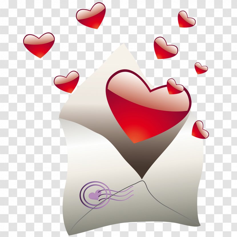 Valentine's Day Clip Art Portable Network Graphics Heart Letter - Greeting Note Cards - Valentines Transparent PNG