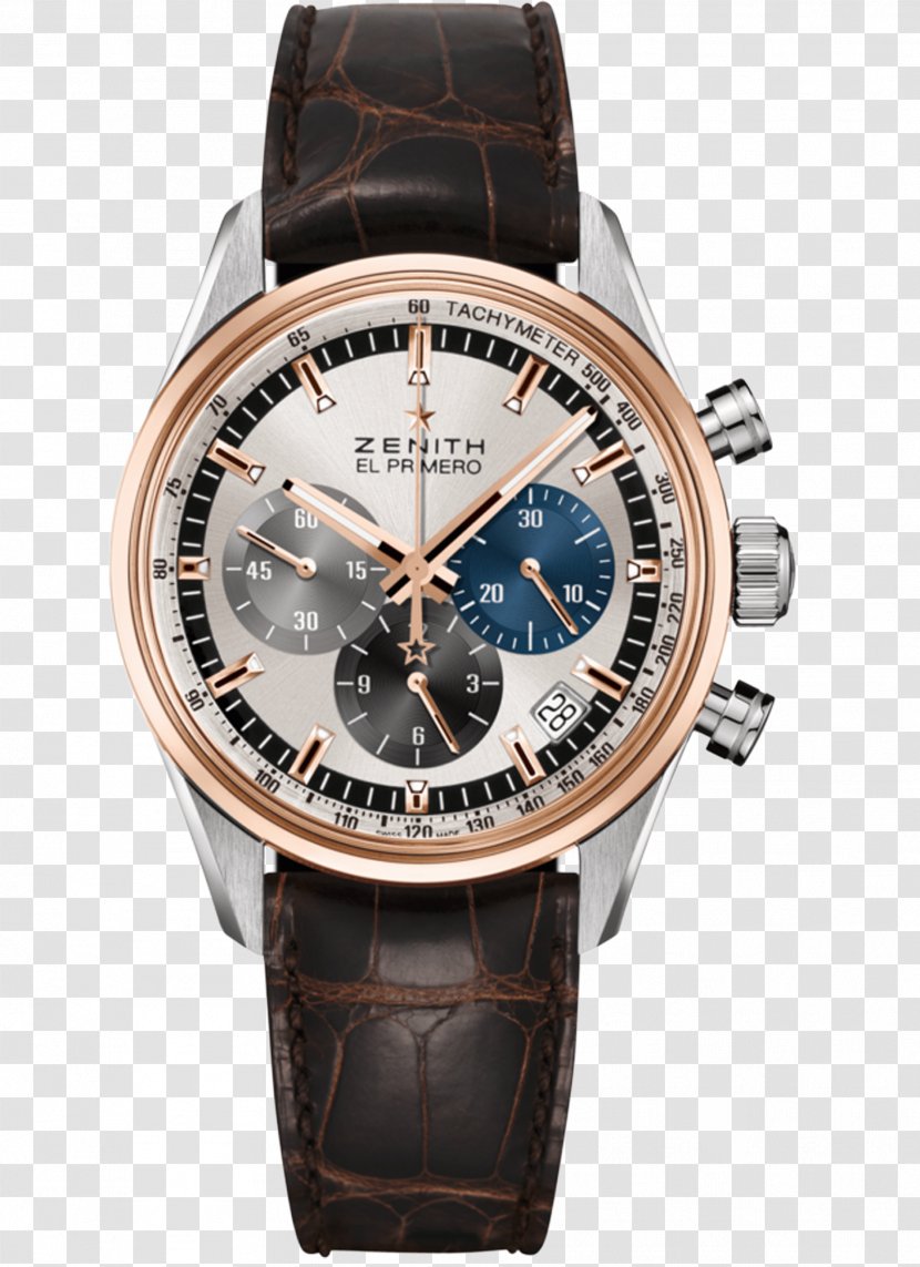 Zenith Watch Double Chronograph Jewellery - Bucherer Group Transparent PNG