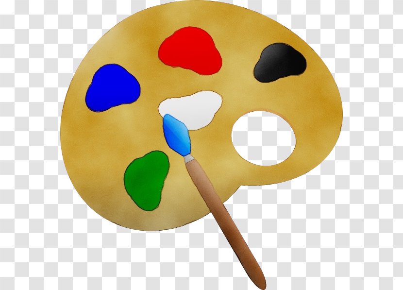 Palette Color Paint Brushes Oil - Mask Painting Transparent PNG