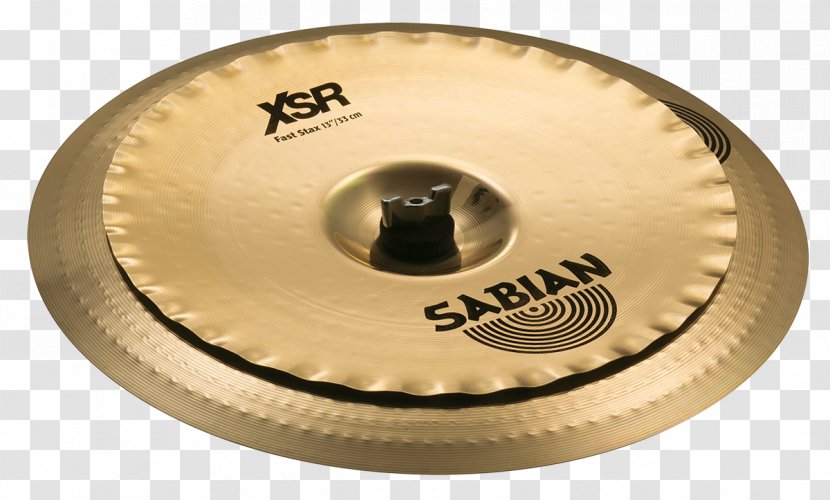 Sabian XSR Fast Stax Effects Cymbal Drum Kits - Non Skin Percussion Instrument - Aa French Cymbals Transparent PNG