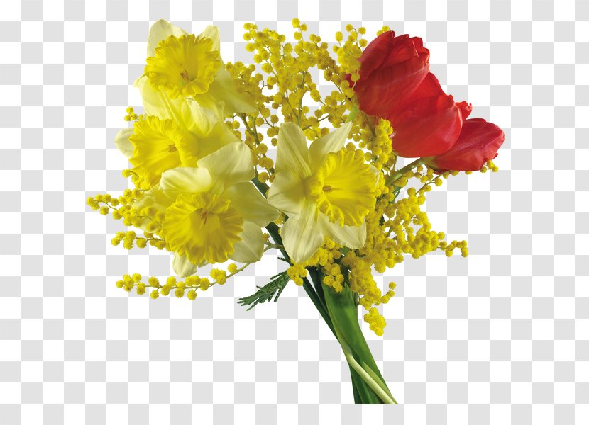 Flower Bouquet GIF Clip Art - Mustard Transparent PNG