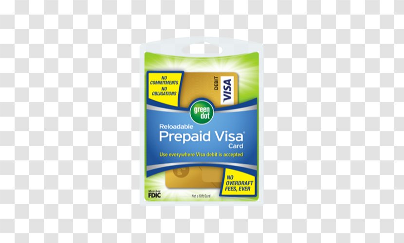 Green Dot Corporation Debit Card Visa Stored-value Credit - Gift Transparent PNG