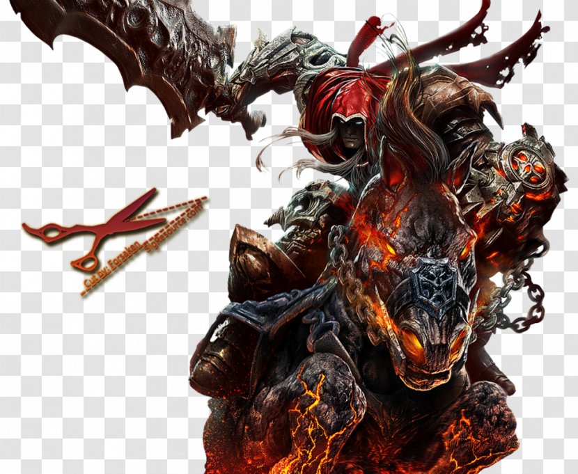 Darksiders III Wii U - Thq - Messy War Ruins Transparent PNG