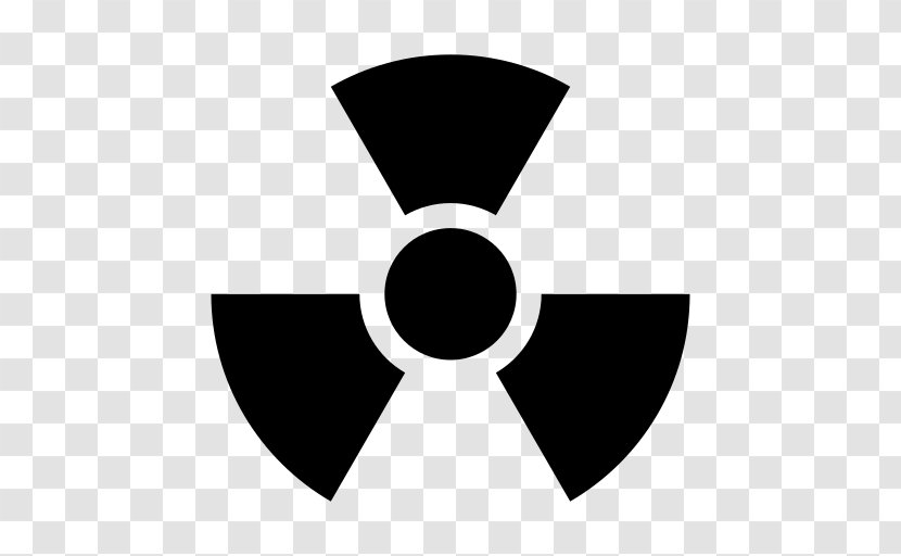 Nuclear Power Radioactive Decay Hazard Symbol - Logo - Arrow Transparent PNG