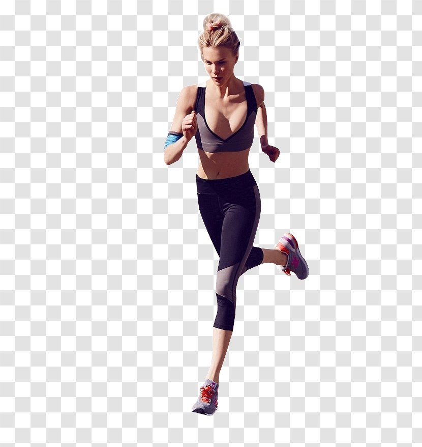 Jogging Running Woman - Frame - Women Transparent PNG