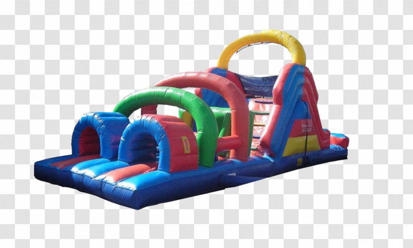 Inflatable Bouncers Magnolia Renting Water Slide - Obstacle Course Transparent PNG