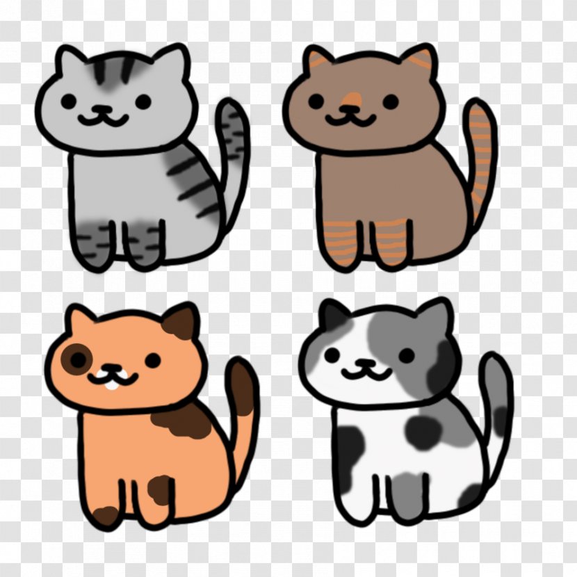 Cat Bear Dog Canidae Clip Art - Small To Medium Sized Cats - Neko Atsume Transparent PNG