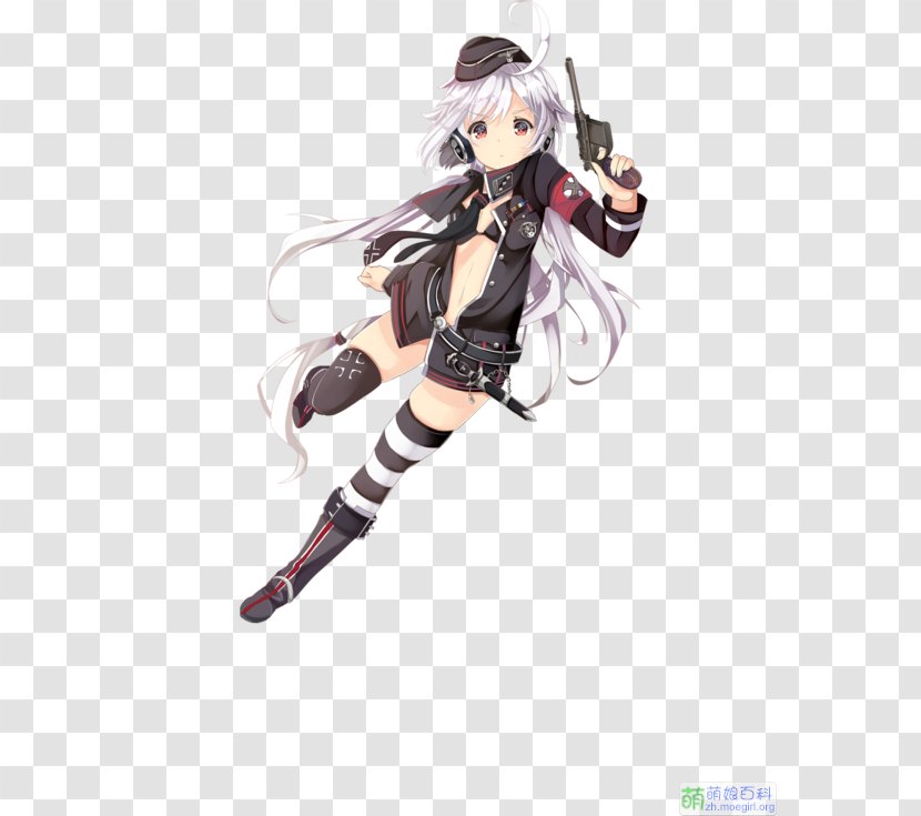 Girls' Frontline Mauser C96 Submachine Gun Handgun - Heart - Girls Transparent PNG