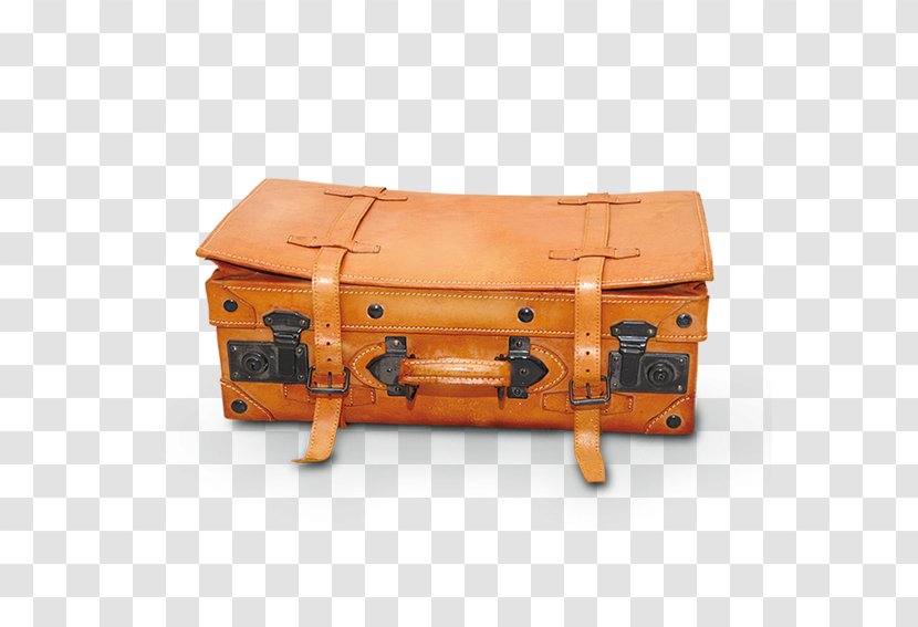 Leather Suitcase - Wood - Furniture Transparent PNG