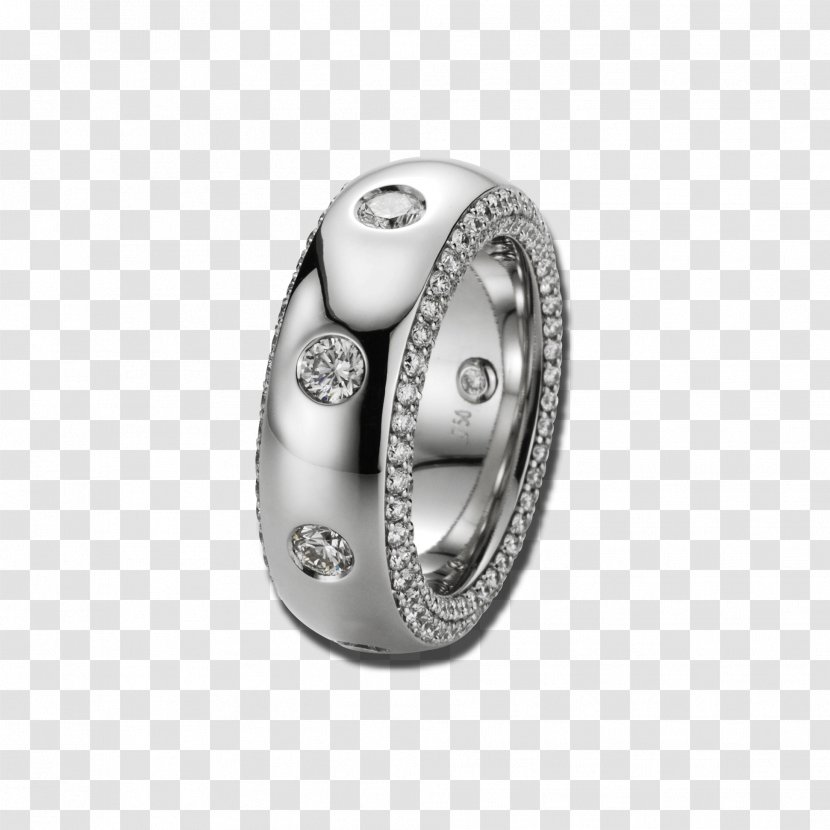 Wedding Ring Silver Jewellery - Fashion Accessory Transparent PNG