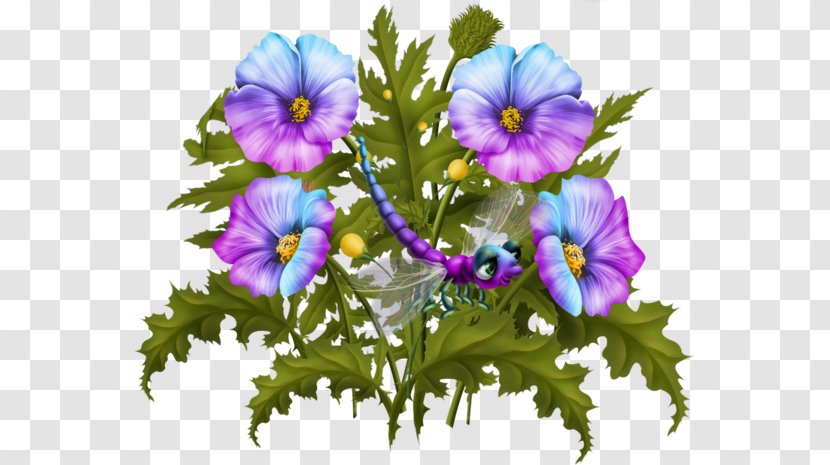 Dandelion And Burdock Pansy Flower Plant - Wildflower Transparent PNG