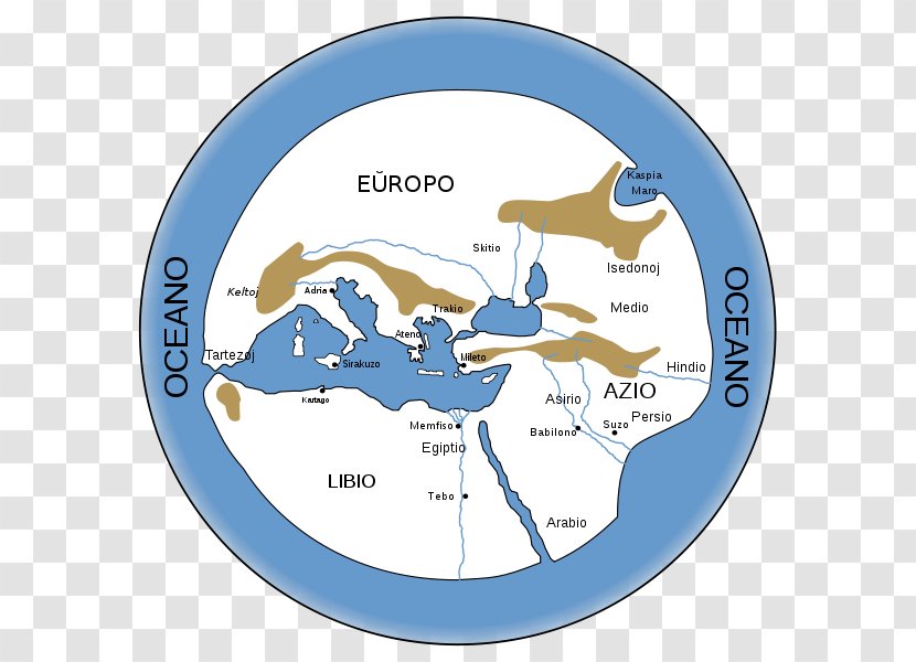 Ancient Greece Miletus Early World Maps - Map Transparent PNG