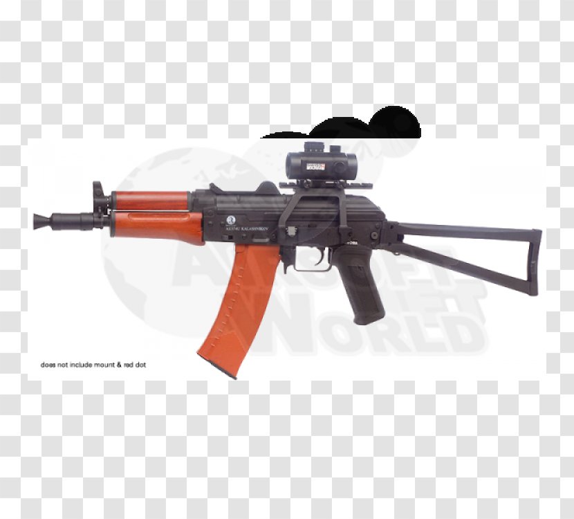 Airsoft Guns AKS-74U AK-47 AK-74 - Cartoon - Ak 47 Transparent PNG